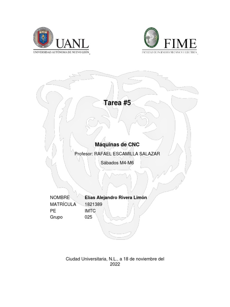 Portada Maquins de CNC | PDF
