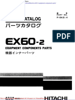 Hitachi Ex60 2 Equipment Components Parts