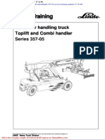 Linde 357 05 Service Training Manual 17-12-09