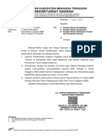 Permintaan Laporan DAK Triwulan III TA 2023