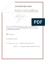 1.5 Ecuaciòn Del Plano