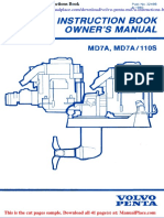 Volvo Penta Md7a Instructions Book