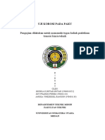 Pengujian Dilakukan Untuk Memenuhi Tugas Kuliah Praktikum Transisi Kimia Teknik