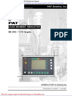 Grove Pat Load Moment Indicator Ds350 1318 Operator Manual