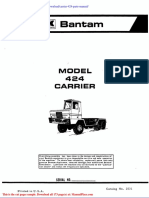 Carrier 424 Parts Manual