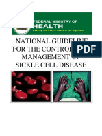 National Guideline For The Control and Management of Sickle Cell