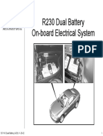 Mercedes Technical Training r230 Dual Battery System
