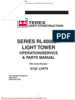 Terex Genie Rl4000 Operation Manual d1