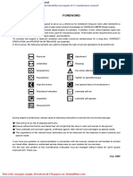 Doosan Engine Dv11 Maintenance Manual