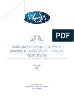 TI Guidelines and Procedure For Accreditation of Award Programmes 01.10.2021