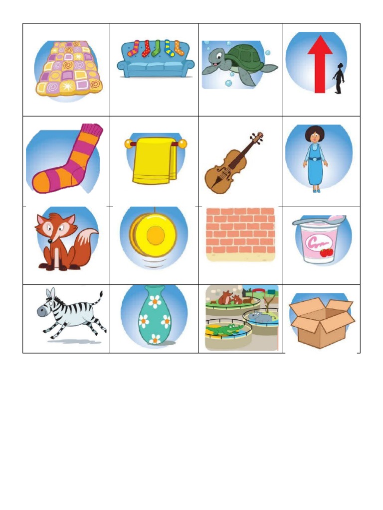 Starters Vocabulary PDF