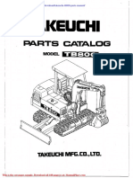 Takeuchi Tb800 Parts Manual