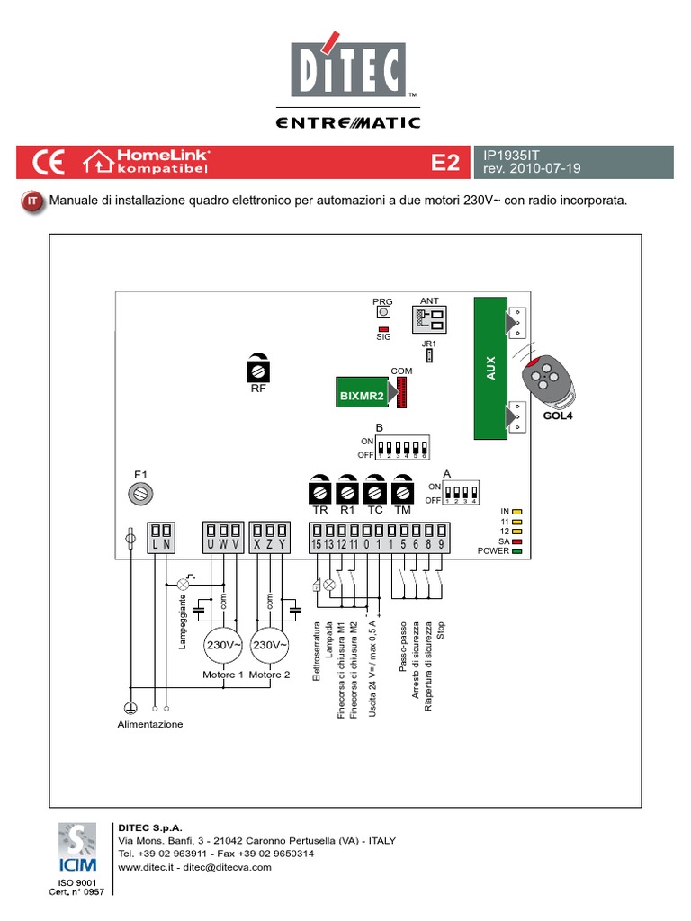 E2 Ip1935it | PDF