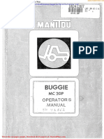 Manitou Buggie Mc20p Instructions Sec Wat