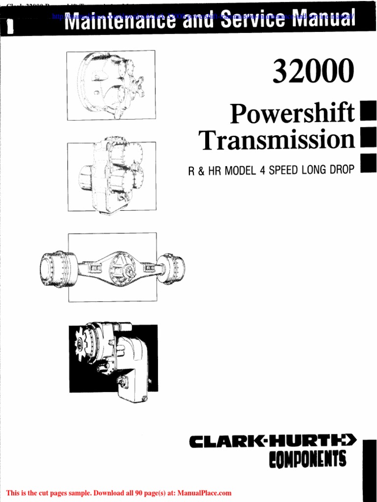 clark-32000-powershift-transmission-maintenance-and-service-manual-pdf
