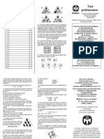 Pretests v5-2018