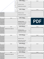 Bachelor's Reg Progs August 2023 Draft Exam Timetable