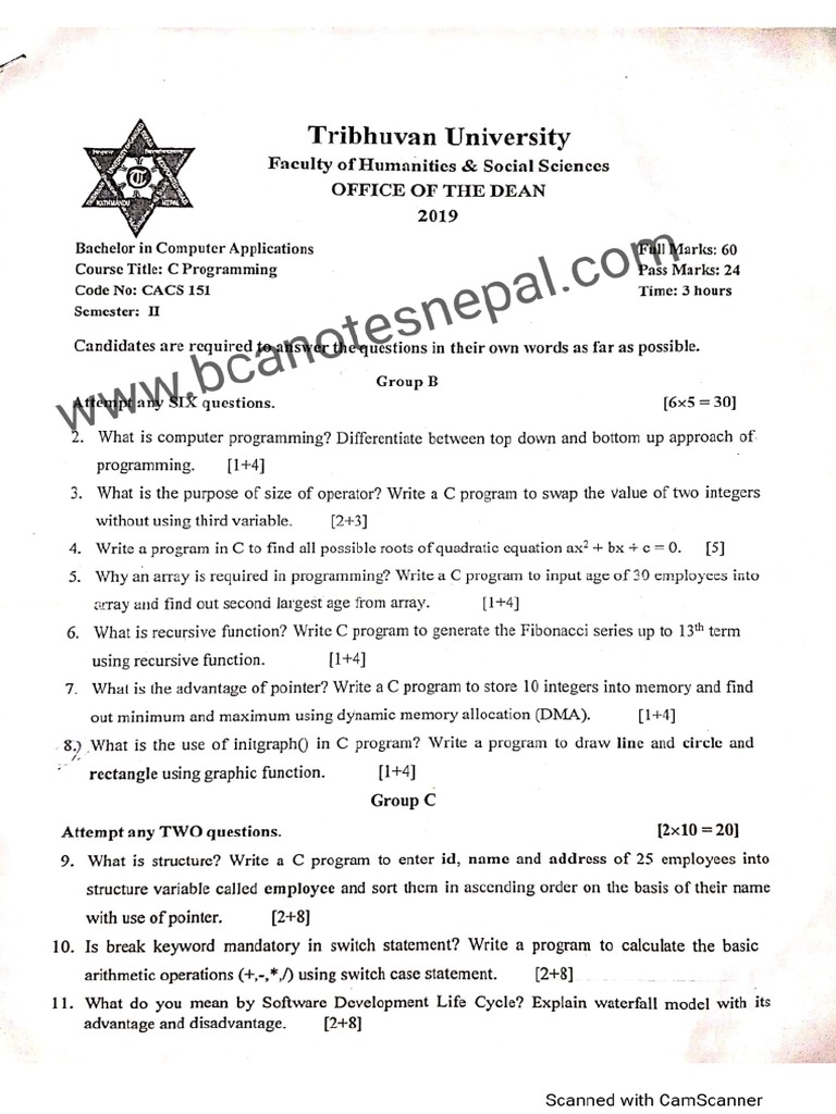 2019 2nd Sem | PDF