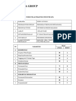 Form Nilai