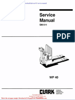 Clark Sm 611 Service Manual