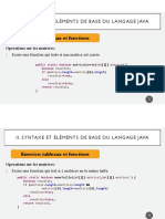 CoursJava ExercicesMatrices