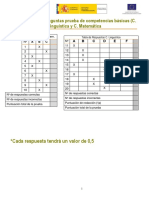 Soluciones PRUEBA C. LING Y C. MATEM - Corregida