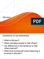 Altruism