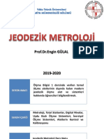 Jeodezi̇k Metroloji̇