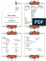 Pembentukan Panitia Pernikahan