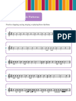 Fundamentals Reading Rhythmic Patterns