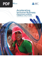 Download Accelerating Inclusive Business Opportunities Business Models that Make a Difference by International Finance Corporation IFC SN65816678 doc pdf