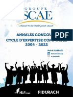 Annales Concours Cycle d'Expertise Comptable - Groupe ISCAE