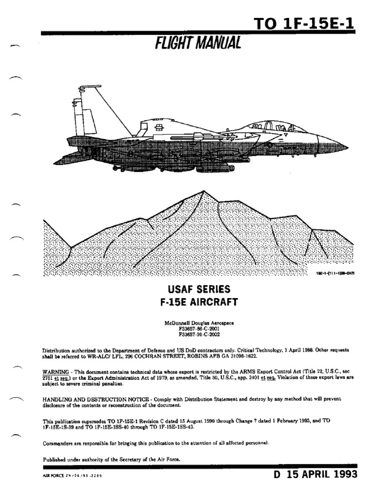 book　F-2 F-15 book F-2 F-15 F15 Real Manual | PDF
