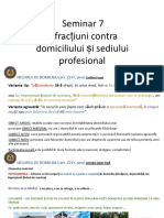 Infractiuni Contra Domiciliului Și Sediului Profesional