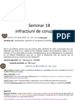 Infractiuni de Corupție II