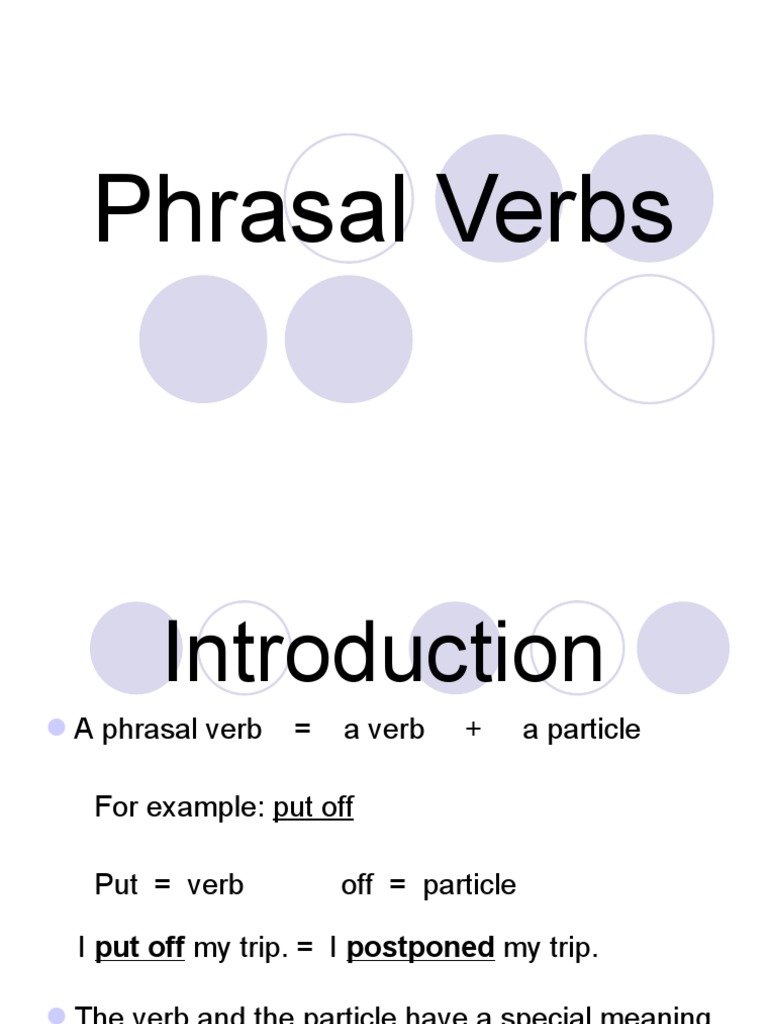 Phrasal Verbs - 4 | PDF
