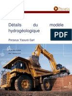 Yaoure ESIA Appendix 38 Détails Du Modele Hydrogeologique