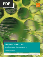 Simcenter STAR CCM 2021.3 New Features List Fact Sheet