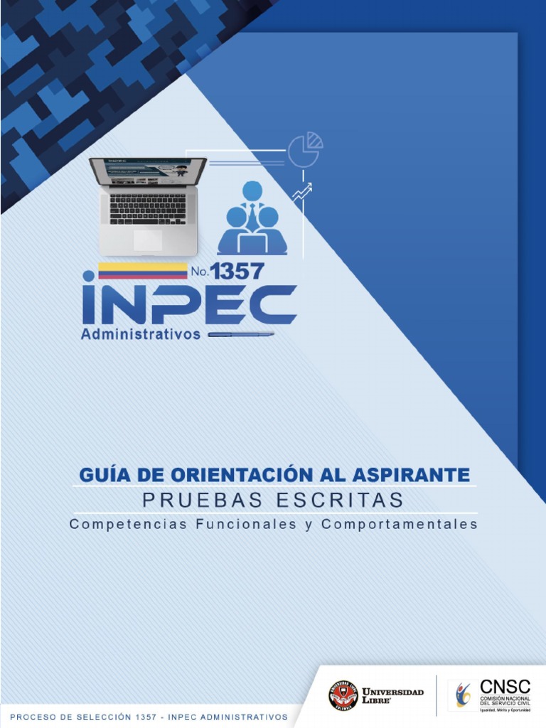 Guía de Pruebas Escritas INPEC 2023 | PDF | Lenguaje simple