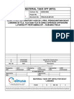 PGRI-00-A5-MT-001 Material Take Off For Boat Landing Rev 0