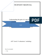 Understanding The Unit Standard