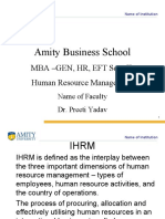 IHRM