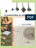 La Radiesthésie Au Quotidien by Roland Gerber)