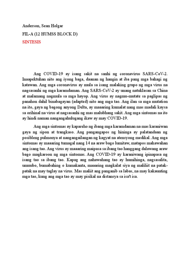 SINTESIS | PDF