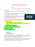 Quan điểm duy tâm về sự phát triển tâm lí trẻ em