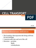 Lec 6 Cell Transport