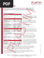 Polypropylene Natural Data Sheet | PDF | Strength Of Materials | Yield ...