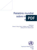 Relatório Mundial sobre violencia e saúde