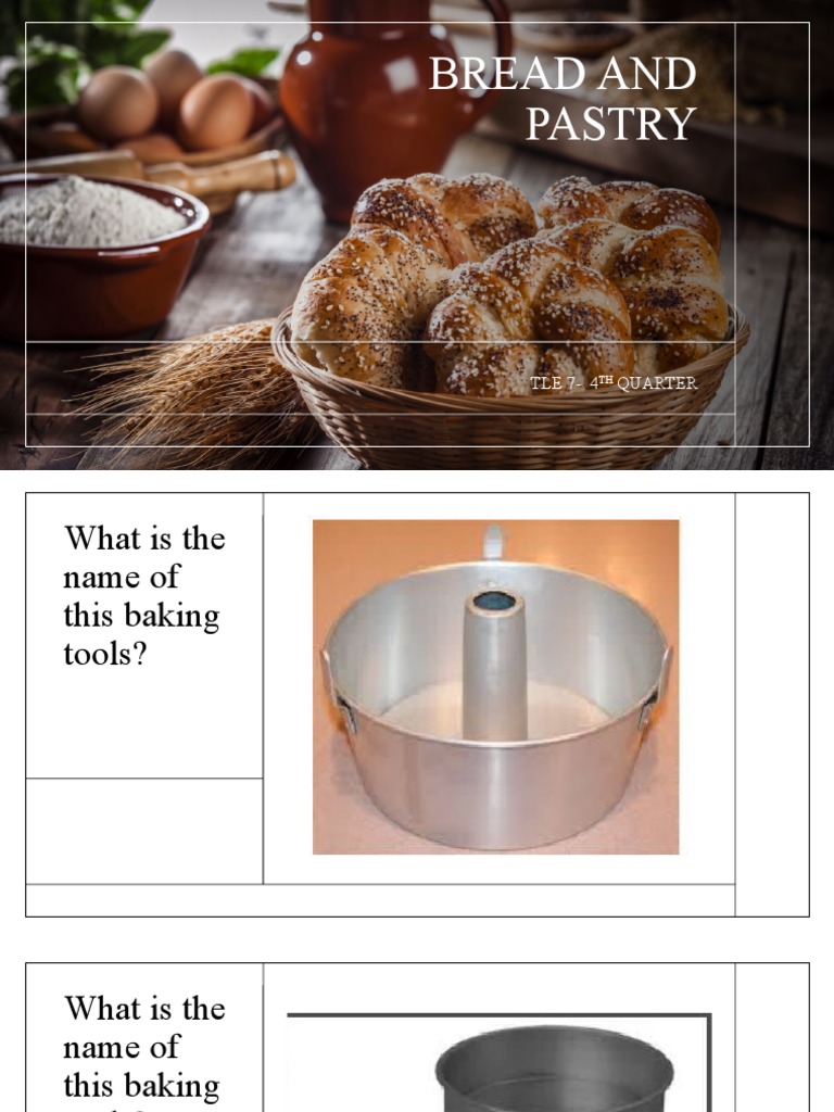 BREAD AND PASTRY Quiz PDF
