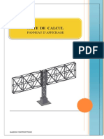 Note de Calcul Panneau Barron